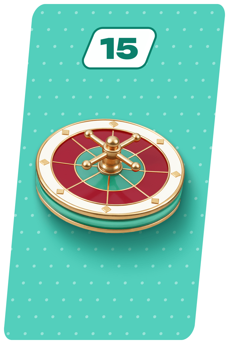Platziere 15 Live Casino Wetten
