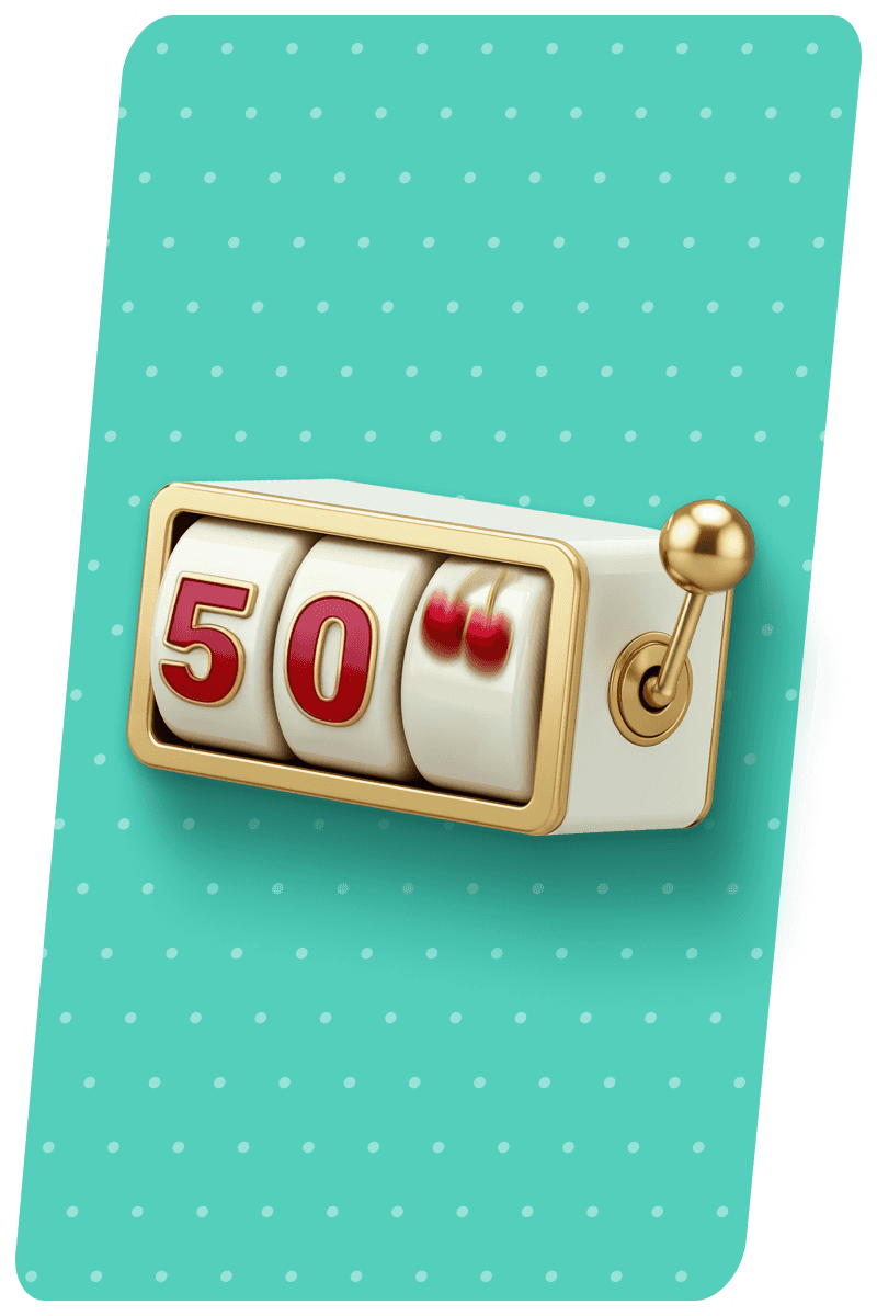Platziere 50 Spins in einer Spielsitzung